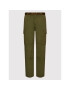 Tommy Hilfiger Pantaloni din material WW0WW31972 Verde Relaxed Fit - Pled.ro