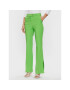 Tommy Hilfiger Pantaloni din material WW0WW38598 Verde Flare Fit - Pled.ro