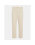 Tommy Hilfiger Pantaloni din material WW0WW39398 Bej Straight Fit - Pled.ro