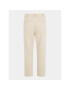 Tommy Hilfiger Pantaloni din material WW0WW39398 Bej Straight Fit - Pled.ro