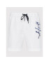 Tommy Hilfiger Pantaloni scurți pentru înot Medium Drawstring UM0UM02299 Alb Regular Fit - Pled.ro