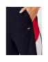 Tommy Hilfiger Pantaloni scurți sport Colorblocked MW0MW26851 Bleumarin Regular Fit - Pled.ro