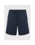 Tommy Hilfiger Pantaloni scurți sport Terry Rolled-Up S10S101310 Bleumarin Regular Fit - Pled.ro