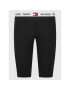 Tommy Hilfiger Pantaloni scurți sport UW0UW03612 Negru Slim Fit - Pled.ro