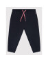 Tommy Hilfiger Pantaloni trening Baby Solid KN0KN01497 Negru Regular Fit - Pled.ro