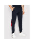 Tommy Hilfiger Pantaloni trening Jacquard MW0MW24537 Bleumarin Regular Fit - Pled.ro