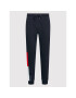 Tommy Hilfiger Pantaloni trening Jacquard MW0MW24537 Bleumarin Regular Fit - Pled.ro