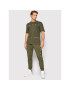 Tommy Hilfiger Pantaloni trening Mono Design MW0MW22154 Verde Regular Fit - Pled.ro