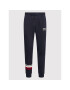 Tommy Hilfiger Pantaloni trening Stripe Detail MW0MW25768 Bleumarin Regular Fit - Pled.ro