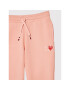 Tommy Hilfiger Pantaloni trening Valentines Day KS0KS00258 Roz Regular Fit - Pled.ro