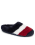 Tommy Hilfiger Papuci de casă Flag Fur Home Slipper FW0FW07432 Albastru - Pled.ro