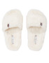 Tommy Hilfiger Papuci de casă Fur Home Slipper Slide FW0FW07663 Alb - Pled.ro