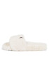 Tommy Hilfiger Papuci de casă Fur Home Slipper Slide FW0FW07663 Alb - Pled.ro