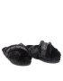 Tommy Hilfiger Papuci de casă Shiny Webbing Furry Slipper FW0FW06092 Negru - Pled.ro