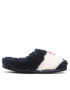 Tommy Hilfiger Papuci de casă Th Home Slipper Sherpa Fur FW0FW06577 Bleumarin - Pled.ro