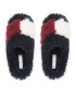 Tommy Hilfiger Papuci de casă Th Home Slipper Sherpa Fur FW0FW06577 Bleumarin - Pled.ro