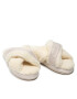 Tommy Hilfiger Papuci de casă Th Shiny Webbing Home Slipper FW0FW06139 Bej - Pled.ro