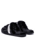 Tommy Hilfiger Papuci de casă Tommy Fur Hotel Slipper FW0FW07595 Negru - Pled.ro