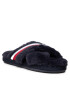 Tommy Hilfiger Papuci de casă Tommy Furry Home Slipper FW0FW06314 Bleumarin - Pled.ro