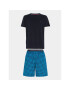 Tommy Hilfiger Pijama UM0UM01959 Bleumarin Regular Fit - Pled.ro