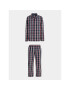 Tommy Hilfiger Pijama UM0UM03066 Bleumarin Regular Fit - Pled.ro