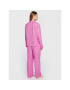 Tommy Hilfiger Pijama UW0UW03847 Roz Regular Fit - Pled.ro