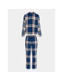 Tommy Hilfiger Pijama UW0UW03961 Albastru Relaxed Fit - Pled.ro