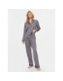 Tommy Hilfiger Pijama UW0UW04830 Gri Relaxed Fit - Pled.ro