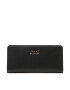 Tommy Hilfiger Portofel Mare de Damă Casual Chic Leather Large Wallet AW0AW14916 Negru - Pled.ro