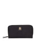 Tommy Hilfiger Portofel Mare de Damă My Tommy Idol Lrg Za AW0AW13633 Negru - Pled.ro