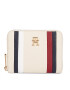 Tommy Hilfiger Portofel Mare de Damă Th Emblem Med Za Corp AW0AW15118 Bej - Pled.ro