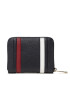 Tommy Hilfiger Portofel Mare de Damă Th Emblem Med Za Corp AW0AW15118 Bleumarin - Pled.ro