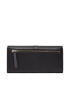 Tommy Hilfiger Portofel Mare de Damă Th Plush Lrg Flap Wallet AW0AW14234 Negru - Pled.ro