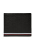 Tommy Hilfiger Portofel Mare pentru Bărbați Th Central Mini Cc Wallet AM0AM11258 Negru - Pled.ro