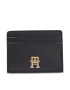 Tommy Hilfiger Portofel pentru femei Iconic Tommy Cc Holder AW0AW15897 Negru - Pled.ro