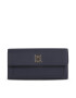 Tommy Hilfiger Portofel pentru femei Th Timeless Large Flap AW0AW15257 Bleumarin - Pled.ro