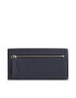 Tommy Hilfiger Portofel pentru femei Th Timeless Large Flap AW0AW15257 Bleumarin - Pled.ro