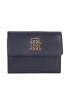 Tommy Hilfiger Portofel pentru femei Th Timeless Med Flap W Bill AW0AW15258 Bleumarin - Pled.ro