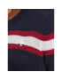 Tommy Hilfiger Pulover Monogram WW0WW37506 Bleumarin Regular Fit - Pled.ro