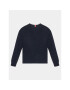 Tommy Hilfiger Pulover Monotype KB0KB08364 D Bleumarin Regular Fit - Pled.ro