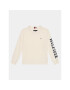 Tommy Hilfiger Pulover Monotype KB0KB08364 D Écru Regular Fit - Pled.ro