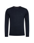 Tommy Hilfiger Pulover MW0MW04978 Bleumarin Regular Fit - Pled.ro