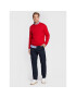 Tommy Hilfiger Pulover MW0MW28046 Roșu Regular Fit - Pled.ro