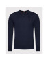 Tommy Hilfiger Pulover Pima MW0MW11673 Bleumarin Regular Fit - Pled.ro