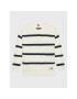 Tommy Hilfiger Pulover Structure Rugby KB0KB07497 Alb Regular Fit - Pled.ro