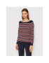 Tommy Hilfiger Pulover WW0WW25656 Bleumarin Regular Fit - Pled.ro