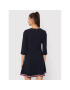 Tommy Hilfiger Rochie de zi Angela WW0WW35570 Bleumarin Regular Fit - Pled.ro