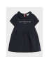 Tommy Hilfiger Rochie de zi Baby Essential KN0KN01564 Bleumarin Regular Fit - Pled.ro