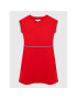 Tommy Hilfiger Rochie de zi Branded Punto KG0KG06514 Roșu Regular Fit - Pled.ro