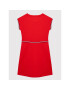 Tommy Hilfiger Rochie de zi Branded Punto KG0KG06514 Roșu Regular Fit - Pled.ro